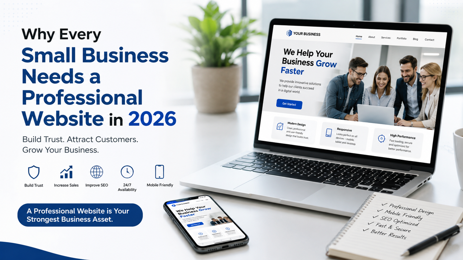 Why Every Small Business Needs a Professional Website in 2026
